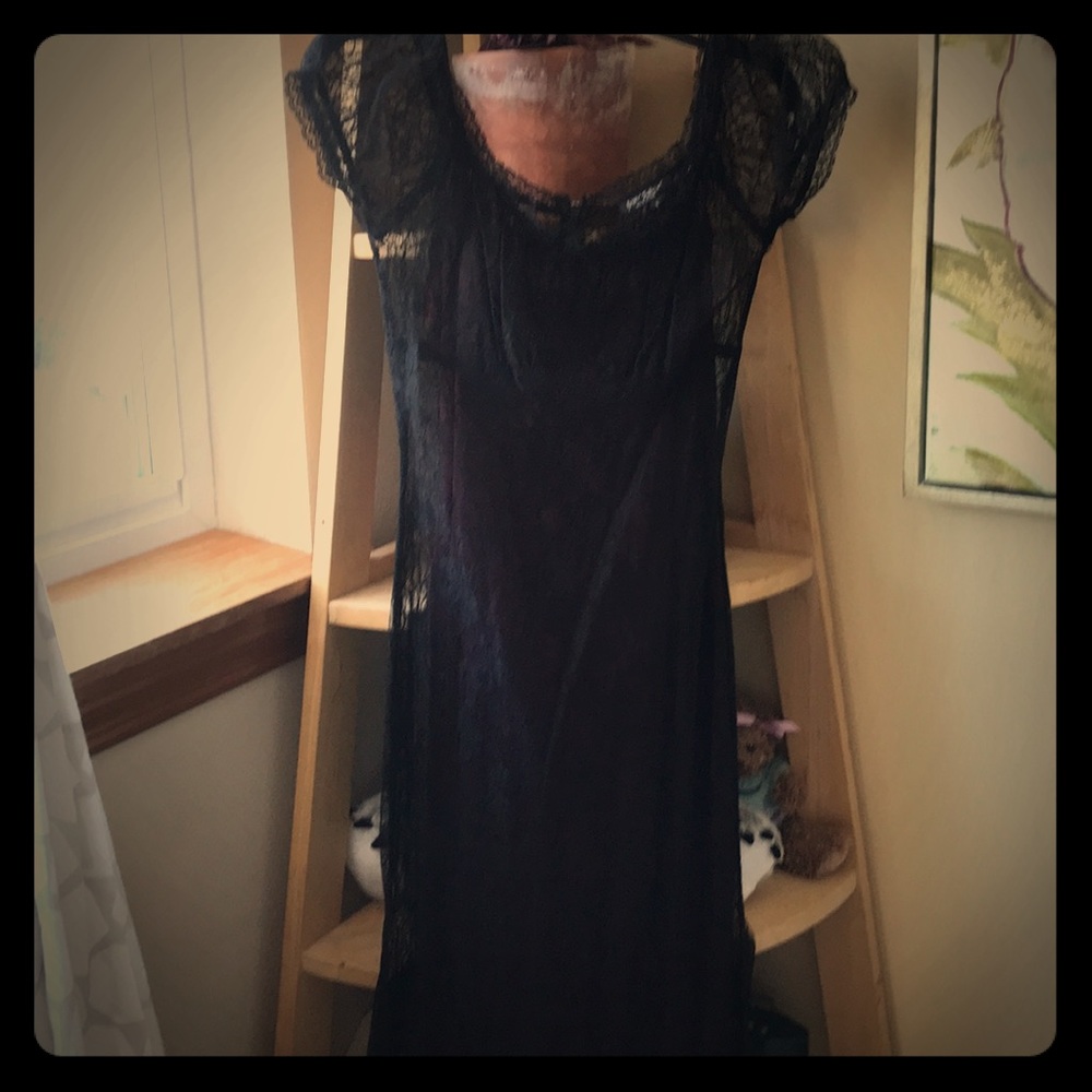 Black Lace Betsey Johnson Dress